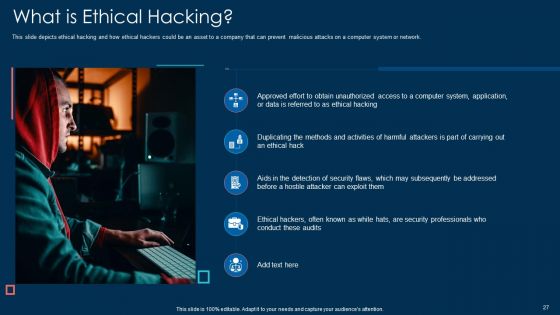 White Hat Hacking Ppt PowerPoint Presentation Complete With Slides