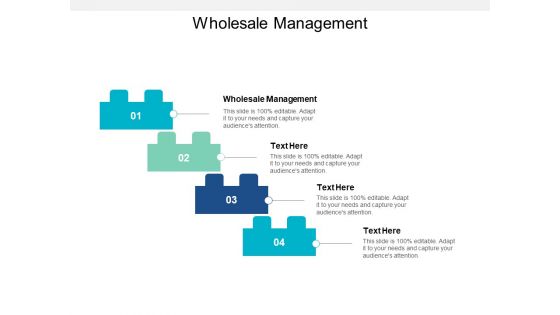 Wholesale Management Ppt PowerPoint Presentation File Background