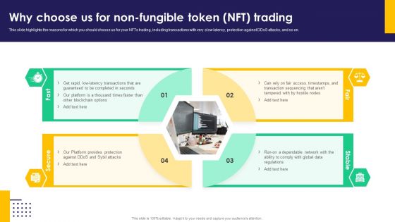 Why Choose Us For Non Fungible Token NFT Trading Ppt PowerPoint Presentation File Portfolio PDF Why Choose Us For Non Fungible Token NFT Trading Ppt PowerPoint Presentation File Portfolio PDF