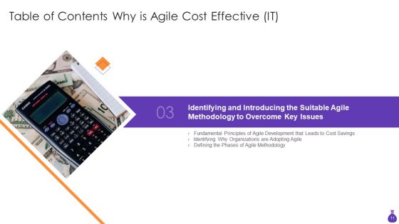 Why Is Agile Cost Effective IT Ppt PowerPoint Presentation Complete Deck With Slides