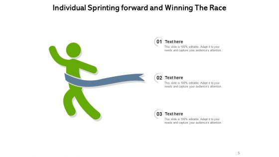 Win The Race Individual Winner Ppt PowerPoint Presentation Complete Deck