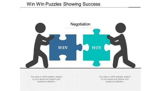 Win Win Puzzles Showing Success Ppt Powerpoint Presentation Infographic Template Introduction