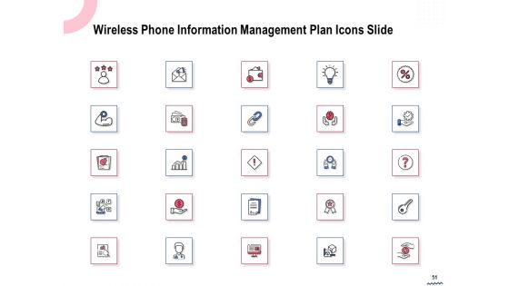 Wireless Phone Information Management Plan Ppt PowerPoint Presentation Complete Deck With Slides