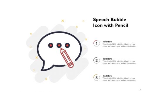 Word Balloon Symbol Conversation Information Process Ppt PowerPoint Presentation Complete Deck