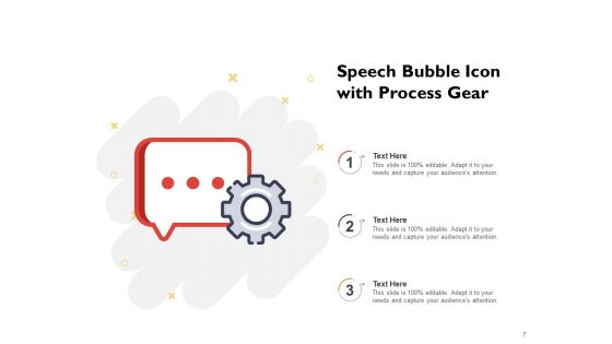 Word Balloon Symbol Conversation Information Process Ppt PowerPoint Presentation Complete Deck