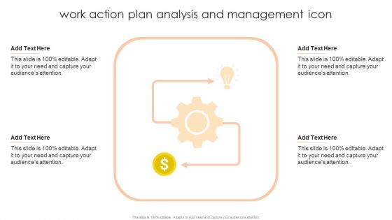 Work Action Plan Analysis And Management Icon Formats PDF Work Action Plan Analysis And Management Icon Formats PDF
