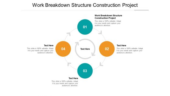 Work Breakdown Structure Construction Project Ppt PowerPoint Presentation Outline Grid Cpb