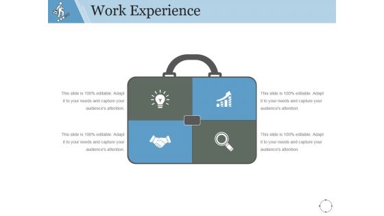 Work Experience Template 2 Ppt PowerPoint Presentation Guidelines
