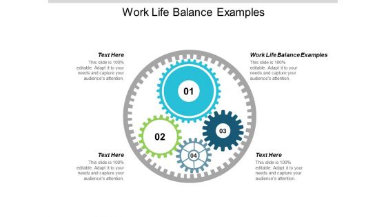 Work Life Balance Examples Ppt PowerPoint Presentation Ideas Microsoft Cpb