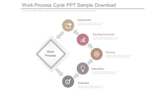 Work Process Cycle Ppt Sample Download