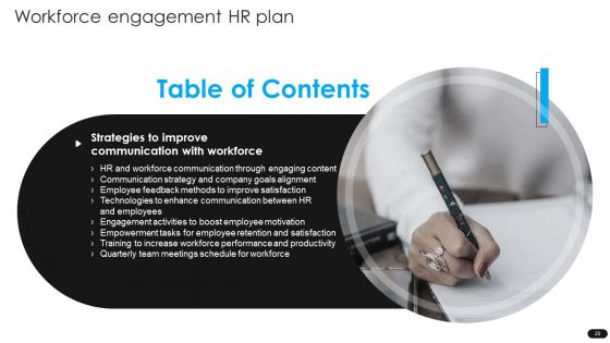 Workforce Engagement HR Plan Ppt PowerPoint Presentation Complete Deck With Slides