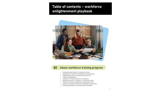 Workforce Enlightenment Playbook Template