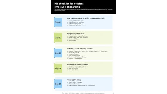 Workforce Enlightenment Playbook Template