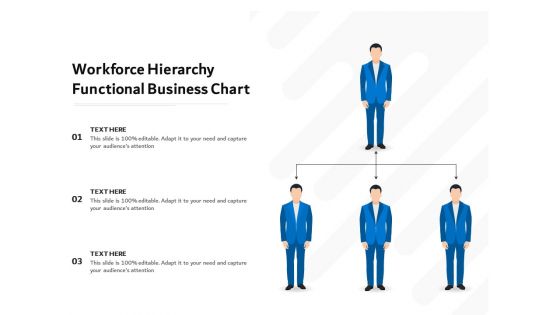 Workforce Hierarchy Functional Business Chart Ppt PowerPoint Presentation Gallery Icons PDF Workforce Hierarchy Functional Business Chart Ppt PowerPoint Presentation Gallery Icons PDF