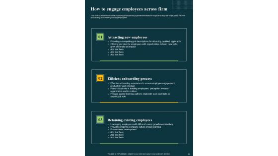 Workforce Learning And Training Playbook Template
