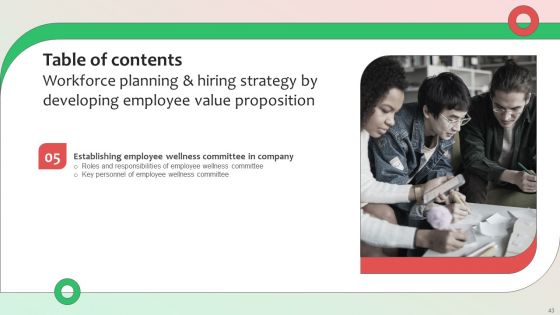 Workforce Planning And Hiring Strategy By Developing Employee Value Proposition Complete Deck