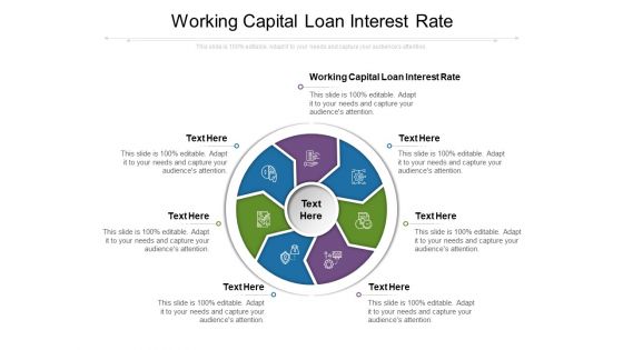 Working Capital Loan Interest Rate Ppt PowerPoint Presentation Infographics Graphics Design Cpb