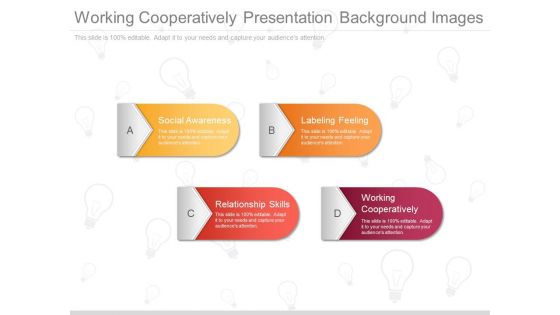 Working Cooperatively Presentation Background Images