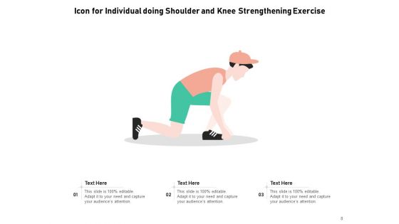 Workout Icon Individual Back Exercise Ppt PowerPoint Presentation Complete Deck