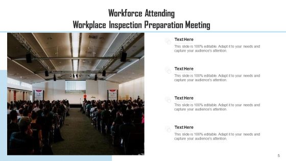 Workplace Audit Manufacturing Plant Ppt PowerPoint Presentation Complete Deck With Slides
