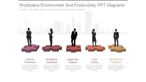 Workplace Environment And Productivity Ppt Diagrams