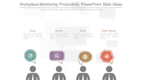 Workplace Monitoring Productivity Powerpoint Slide Ideas