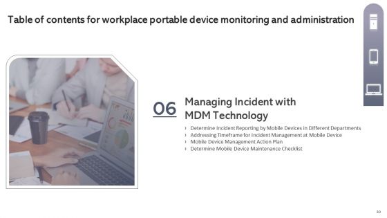 Workplace Portable Device Monitoring And Administration Ppt PowerPoint Presentation Complete Deck With Slides