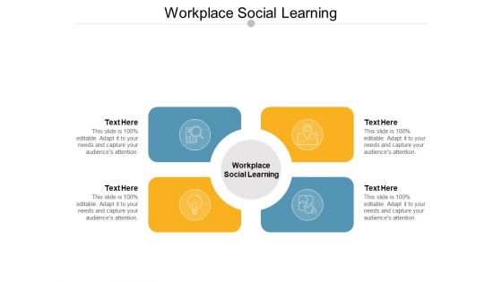 Workplace Social Learning Ppt PowerPoint Presentation Styles Styles Cpb