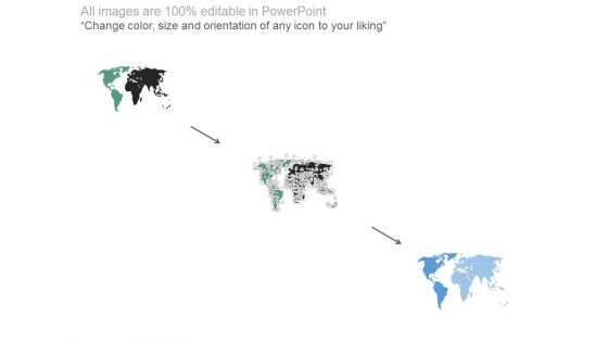 World Map Diagram For Product Launch Powerpoint Slides
