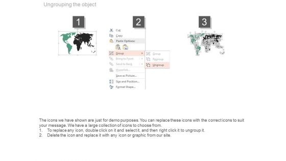 World Map Diagram For Product Launch Powerpoint Slides