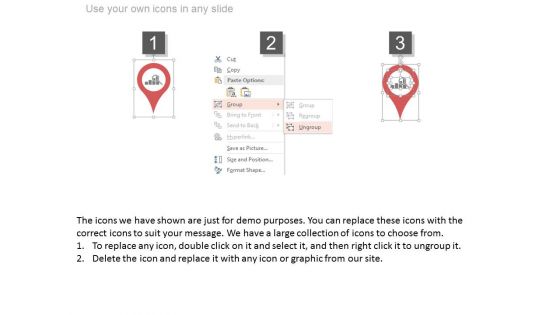 World Map For Business Location Search Powerpoint Slides