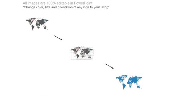 World Map For Global Business Analysis Powerpoint Slides