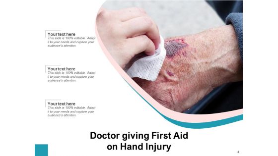 Wound Businessman Patient Suffering Heavy Lifting Ppt PowerPoint Presentation Complete Deck