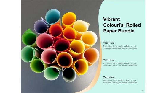 Wrapping Paper Cylindrical Shape Dollar Paper Ppt PowerPoint Presentation Complete Deck