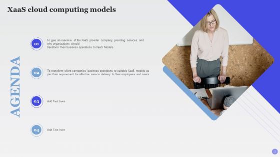 Xaas Cloud Computing Models Ppt PowerPoint Presentation Complete Deck With Slides