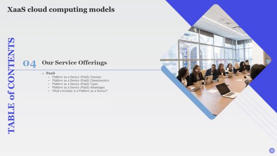 Xaas Cloud Computing Models Ppt PowerPoint Presentation Complete Deck With Slides