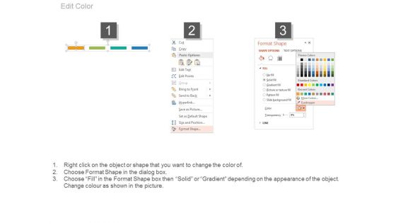 Year Base Timeline For Business Strategy And Analysis Powerpoint Slides