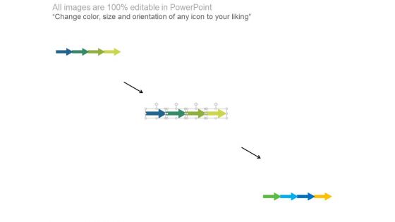 Year Based Linear Timeline For Financial Strategy Powerpoint Slides