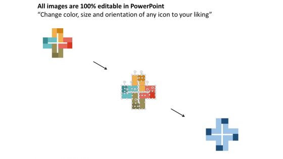 Year Based Process Infographics Diagram Powerpoint Template