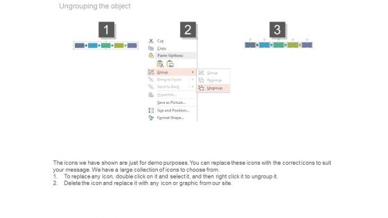 Year Tags Timeline Sequence Diagram Powerpoint Slides
