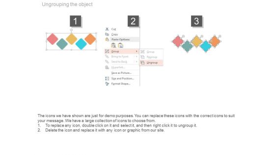 Year Tags To Achieve Specific Objectives Powerpoint Slides