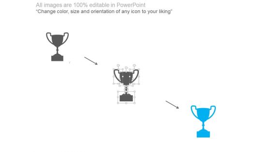 Yearly Timeline Diagram For Enterprise Award Powerpoint Slides