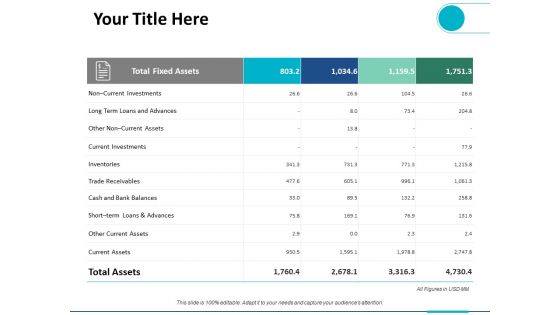 Your Title Here Ppt PowerPoint Presentation Infographic Template Portfolio
