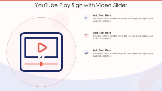 Youtube Play Ppt PowerPoint Presentation Complete Deck With Slides