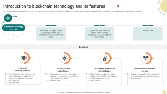 A118 Visionary Guide To Blockchain Technologys Introduction To Blockchain Technology BCT SS V