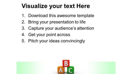 Abc Blocks01 Education PowerPoint Templates And PowerPoint Themes 0512