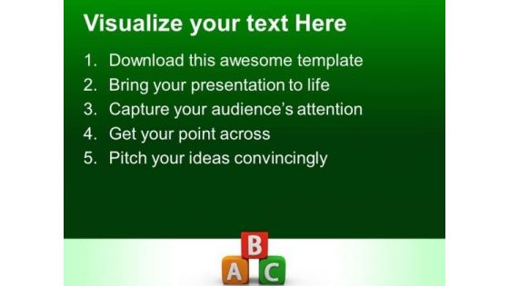 Abc Blocks01 Education PowerPoint Templates And PowerPoint Themes 0512
