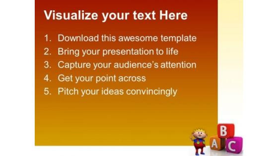 Abc Blocks02 Education PowerPoint Templates And PowerPoint Themes 0512
