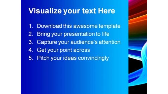 Abstract03 Beauty PowerPoint Template 0810
