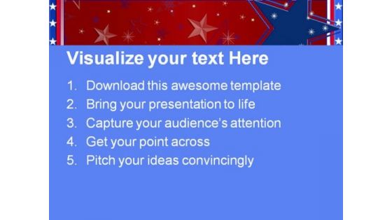 Abstract Background Americana PowerPoint Templates And PowerPoint Backgrounds 0711